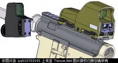 瞄具极品EOTech的全息衍射瞄准镜