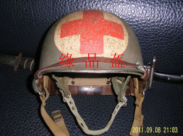 美军1945年 M1C 伞兵盔 - foxer - .