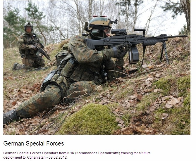 德国特种部队(KSK-Kommandos Spezialkräfte)