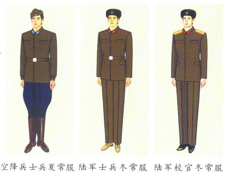 解放军55式军服装备始末