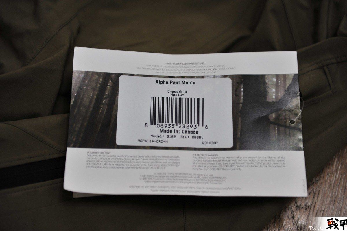 Arc'teryx Leaf Alp
