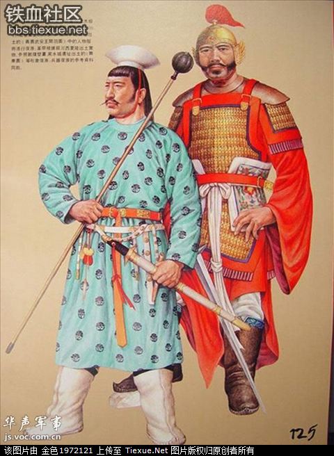 中国历代战甲演变（精美图片）