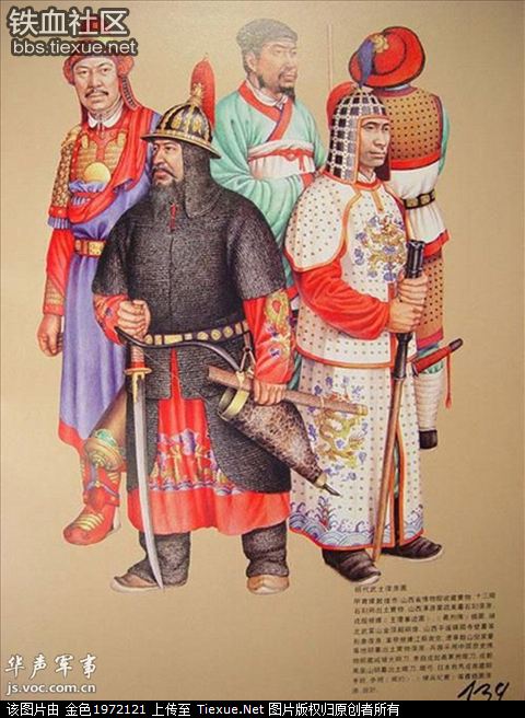 中国历代战甲演变（精美图片）
