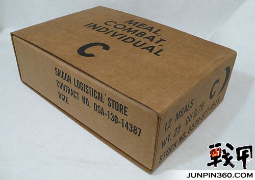 越战单兵口粮MCI(Meal, Combat, individual)战斗口粮 (C口粮 C-RATION)