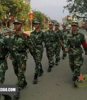07式以来武警部队的15种作训服